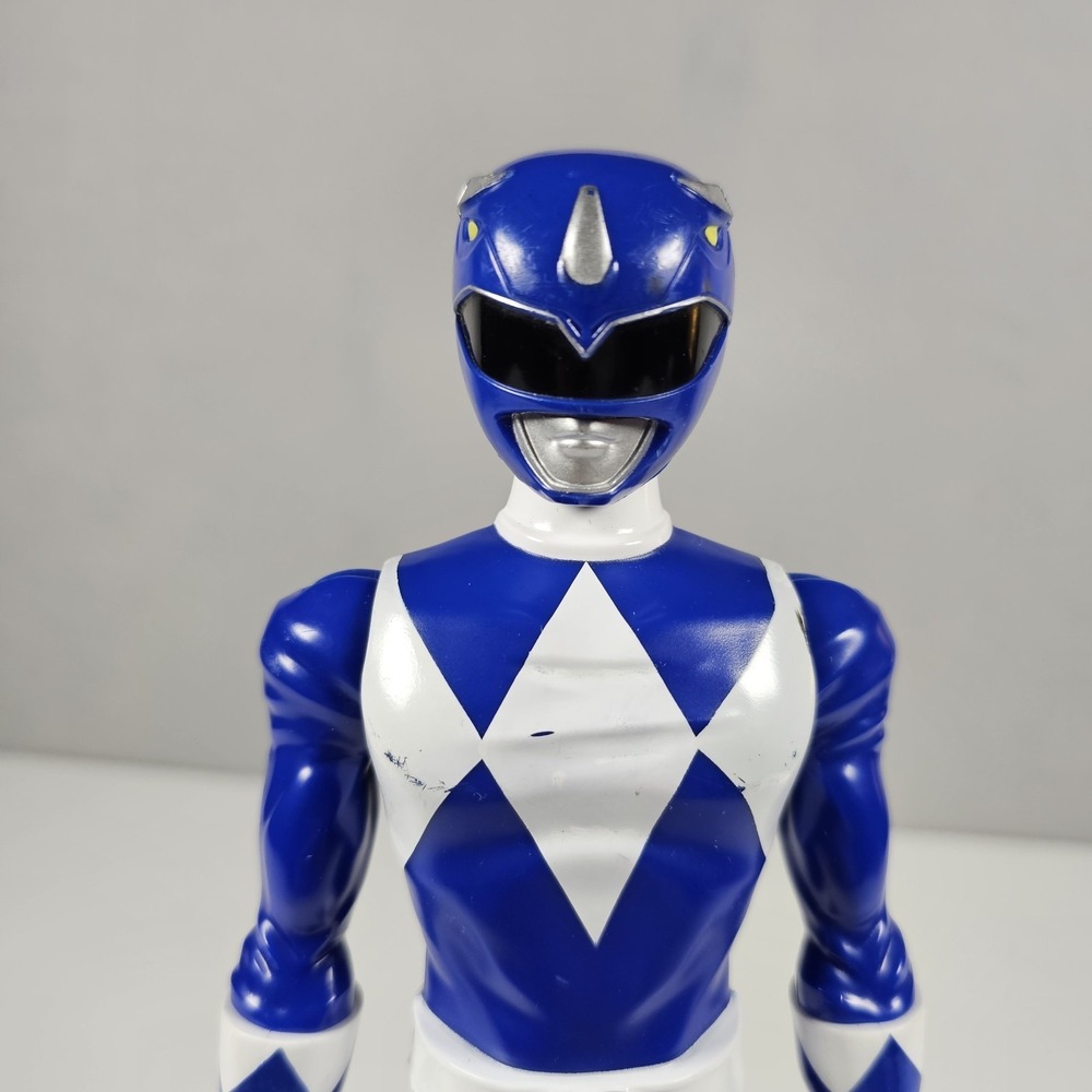 Power Rangers Blue Ranger 12" Action Figure Hasbro 2021 Large Toy - Picture 4 of 15